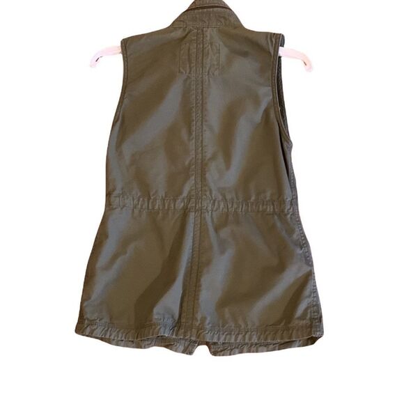 Abercrombie and Fitch Army green Small utility vest - Picture 2 of 11